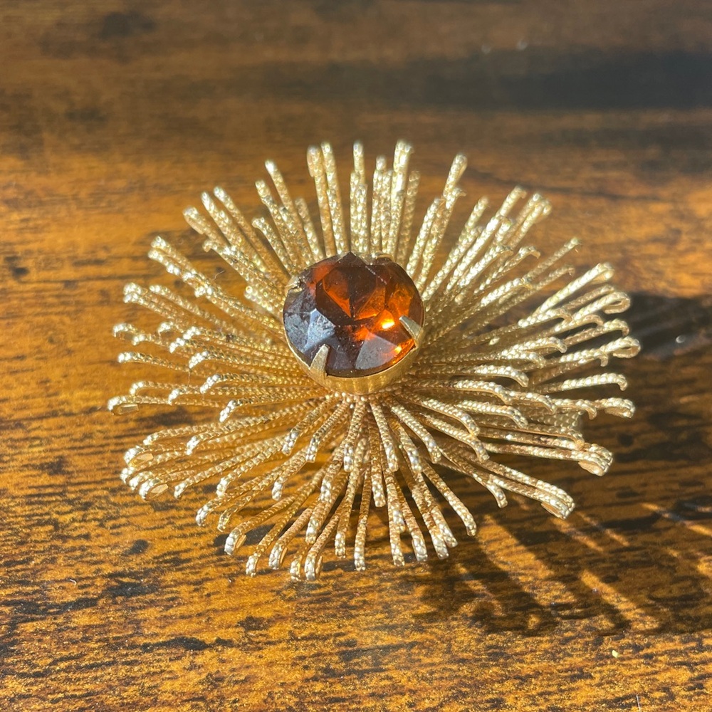 Vintage Sara Cov jewelry brooch pin Sara Coventry